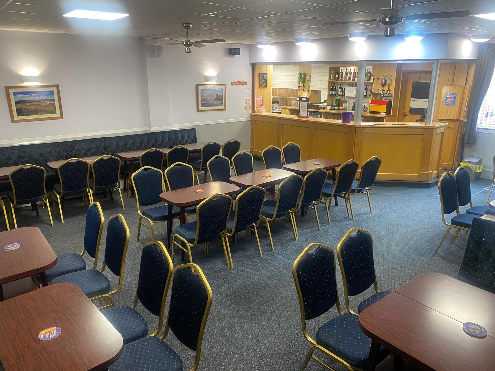 The lounge at Elm Tree Social Club